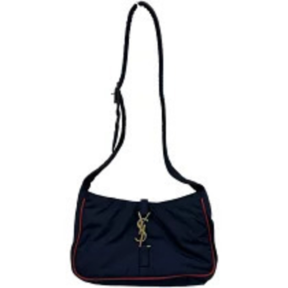 Saint Laurent LE Shoulder Bag Navy Blue